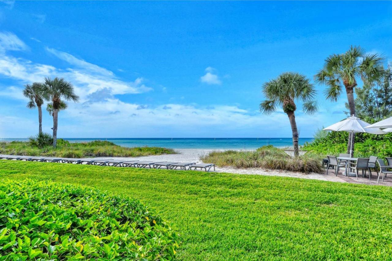 Laplaya 101A Step Out To The Beach From Your Screened Lanai Light And Bright End Unit Longboat Key Kültér fotó